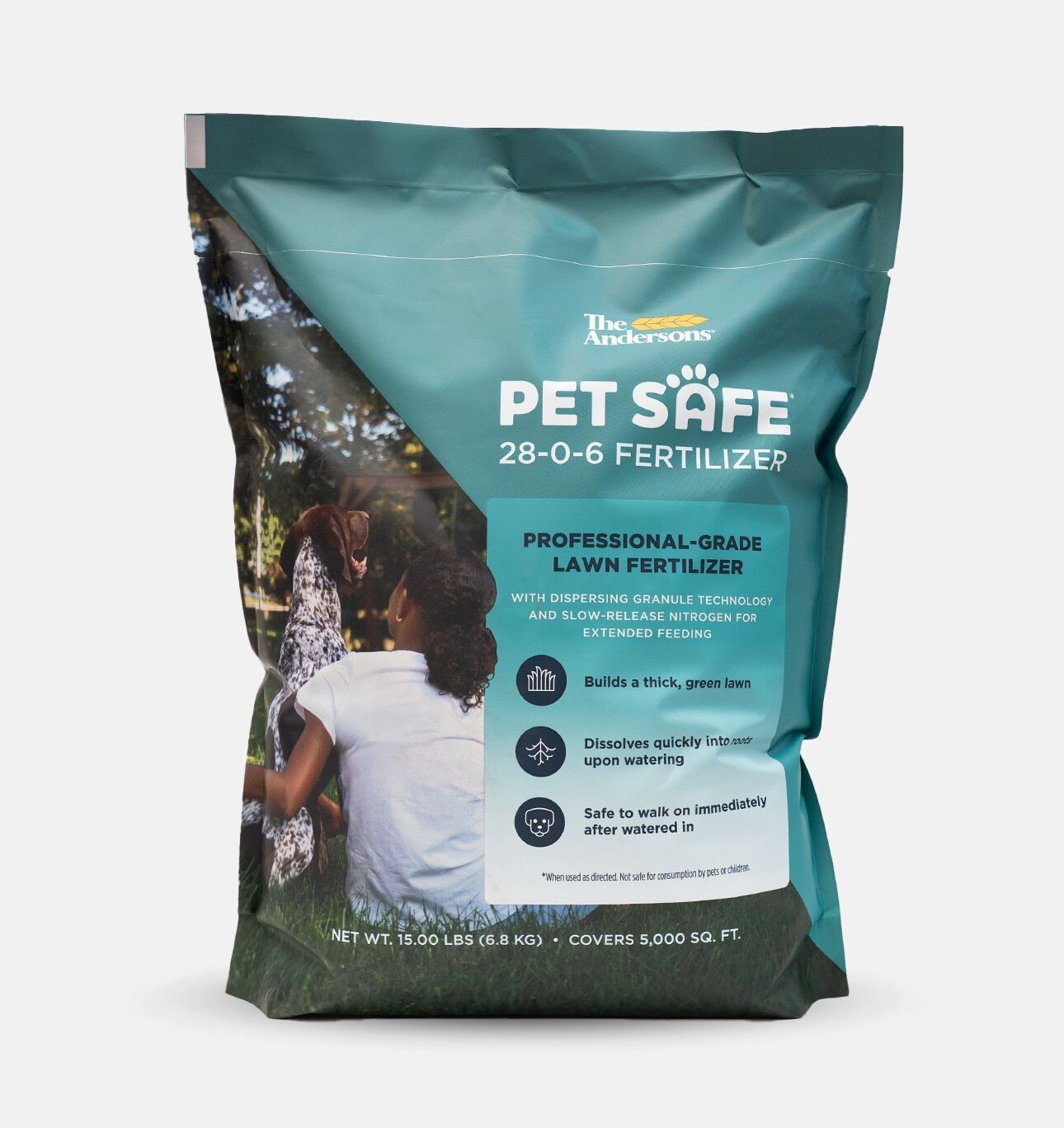 The Andersons Pet Safe 28-0-6 Lawn Fertilizer – Covers 10,000 sqft.