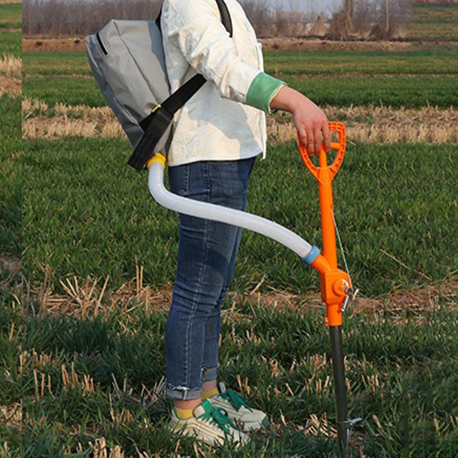 Manual Fertilizer Spreader Handheld Broadcast Spreader for Corn Garden