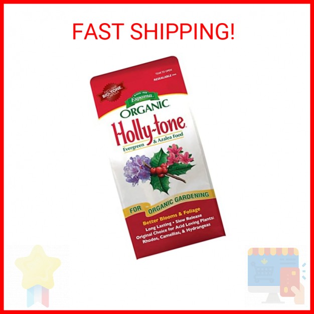 Espoma Organic Holly-Tone 4-3-4 Natural & Organic Evergreen & Azalea Plant Food;