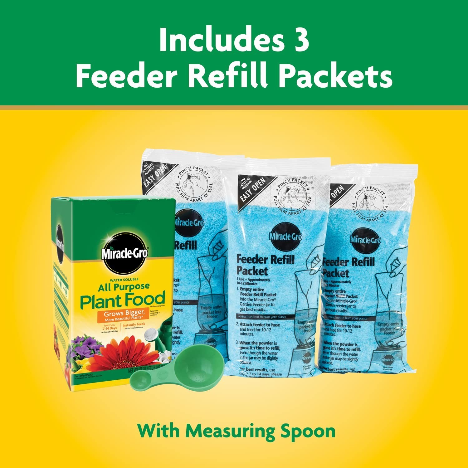 Miracle-Gro Water Soluble All Purpose Plant Food Fertilizer for Indoor or Out…