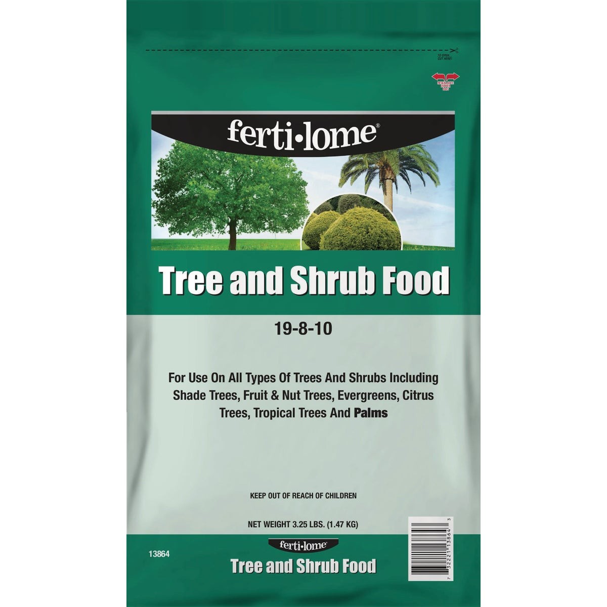 Ferti-lome 3.25 Lb. 19-8-10 Tree & Shrub Food 13864 Ferti-lome 13864