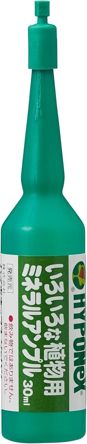 Hyponex Mineral Slow-Release Ampoules, 10-Pack, 30ml Each