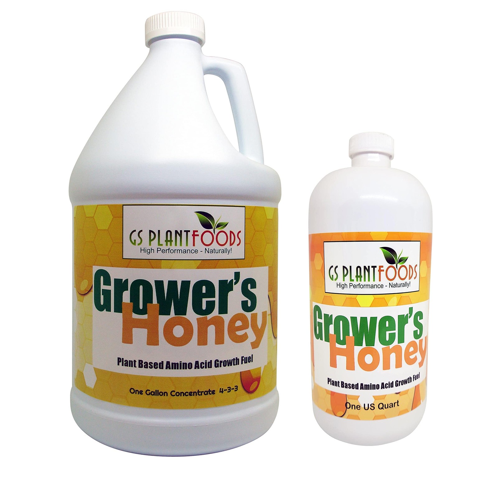 Grower’s Honey Plant Based Liquid Fertilizer – Organic Plant Food for Huge Ve…