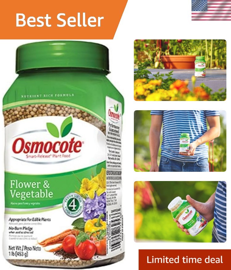All-Natural 1 lb. Fertilizer for Vegetables & Perennials – Smart-Release Formula