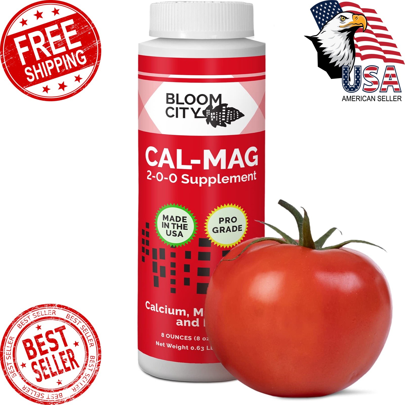 Bloom City Cal-Mag Fertilizer 1/2 Pint 8 oz