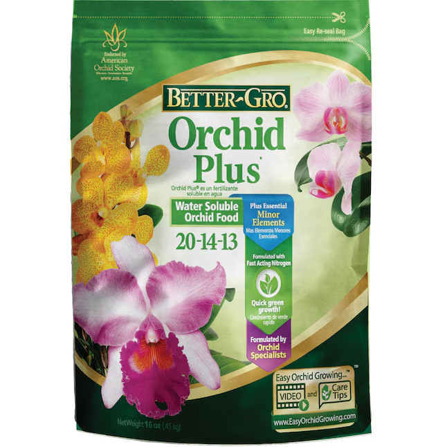 Better-Gro Orchid Plus 16-14-13 Water-soluble Granules Orchid Food (16-oz)