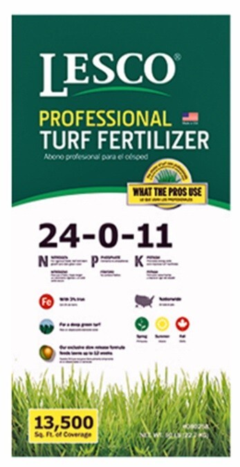Lesco 080258 50 LB 24-0-1 Professional Turf Fertilizer – Quantity 1