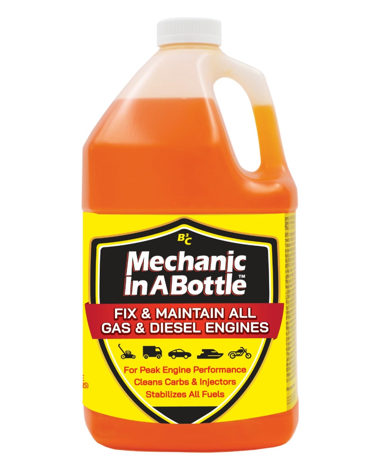 Mechanic in A Bottle Gas & Diesel Formula, Gallon Jug. Fuel System Cleaner & …