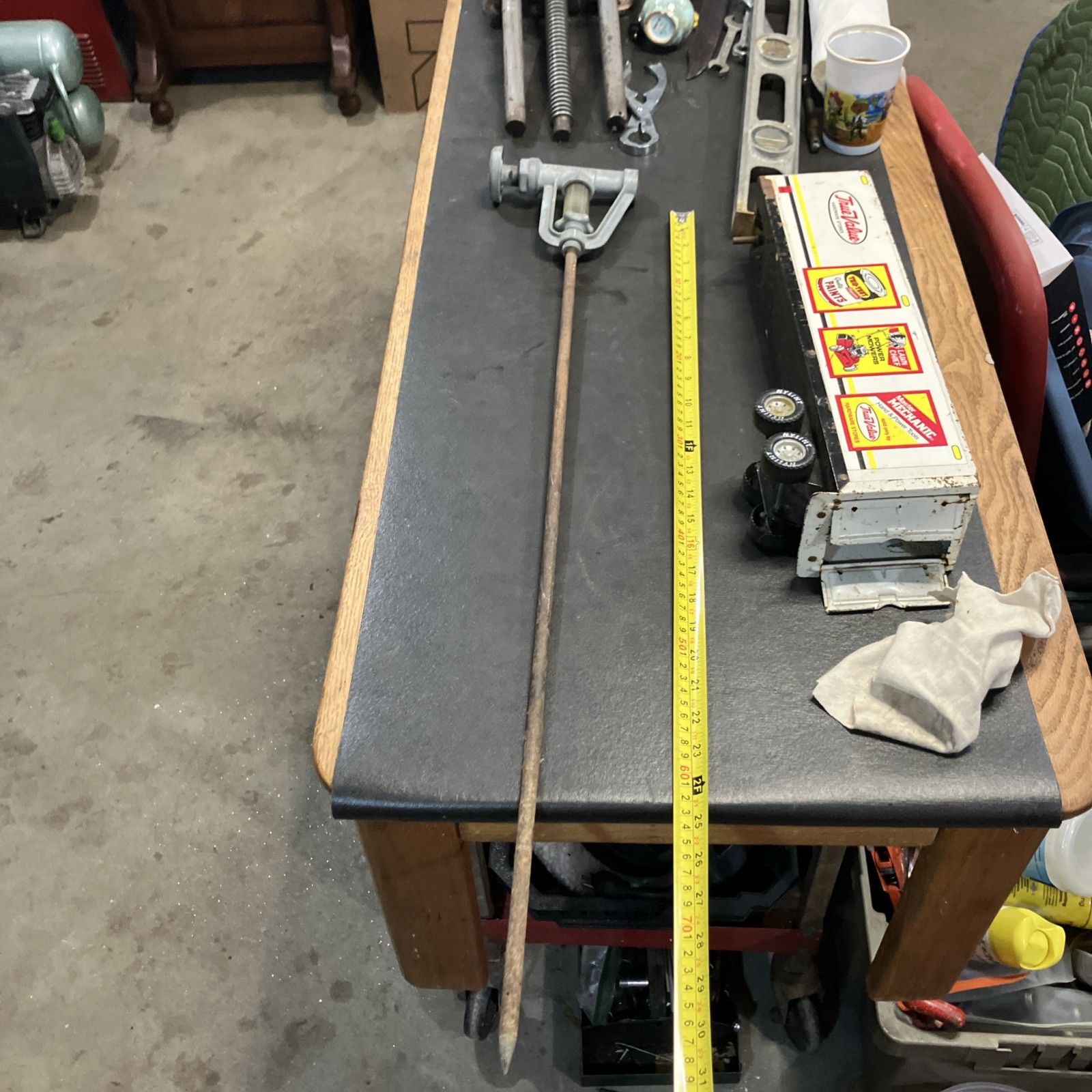 Ross, 1200D, Root Feeder, Heavy Duty Model, 3″ X 9.5″ X 28″, Yellow USED