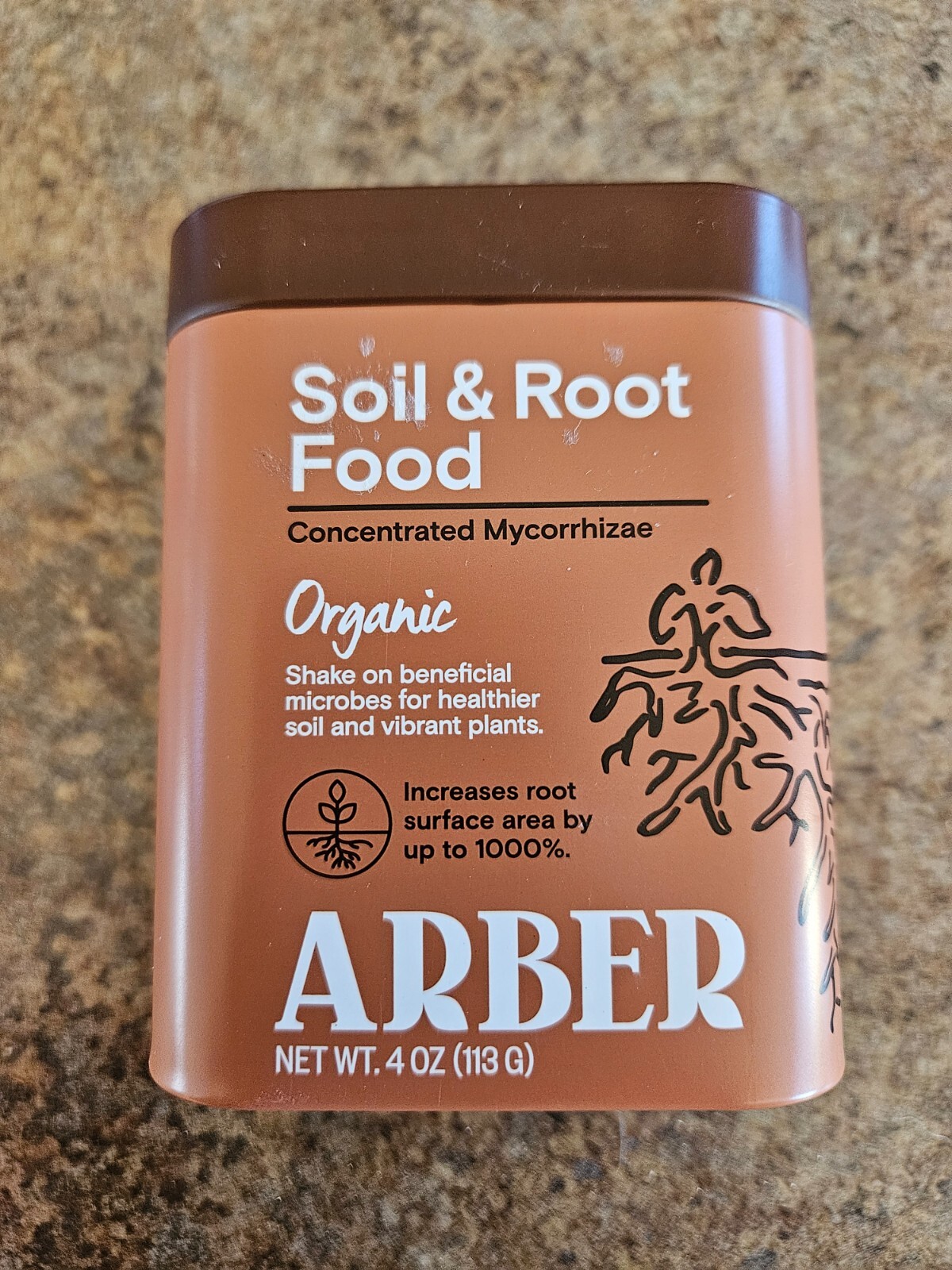 Arber Organic Soil & Root Food with Mycorrhizae 4oz