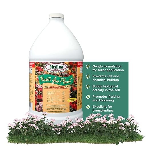 HastaGro Plant Food 6-12-6 Concentrate 128 fl oz by Medina