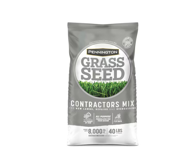 Pennington Contractor’s Mix Central 40-lb Mixture/Blend Grass Seed