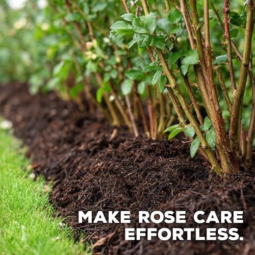 Organic Rose Fertilizer & Soil Amendment – OMRI Listed, 9 lbs for Flowers & Shru