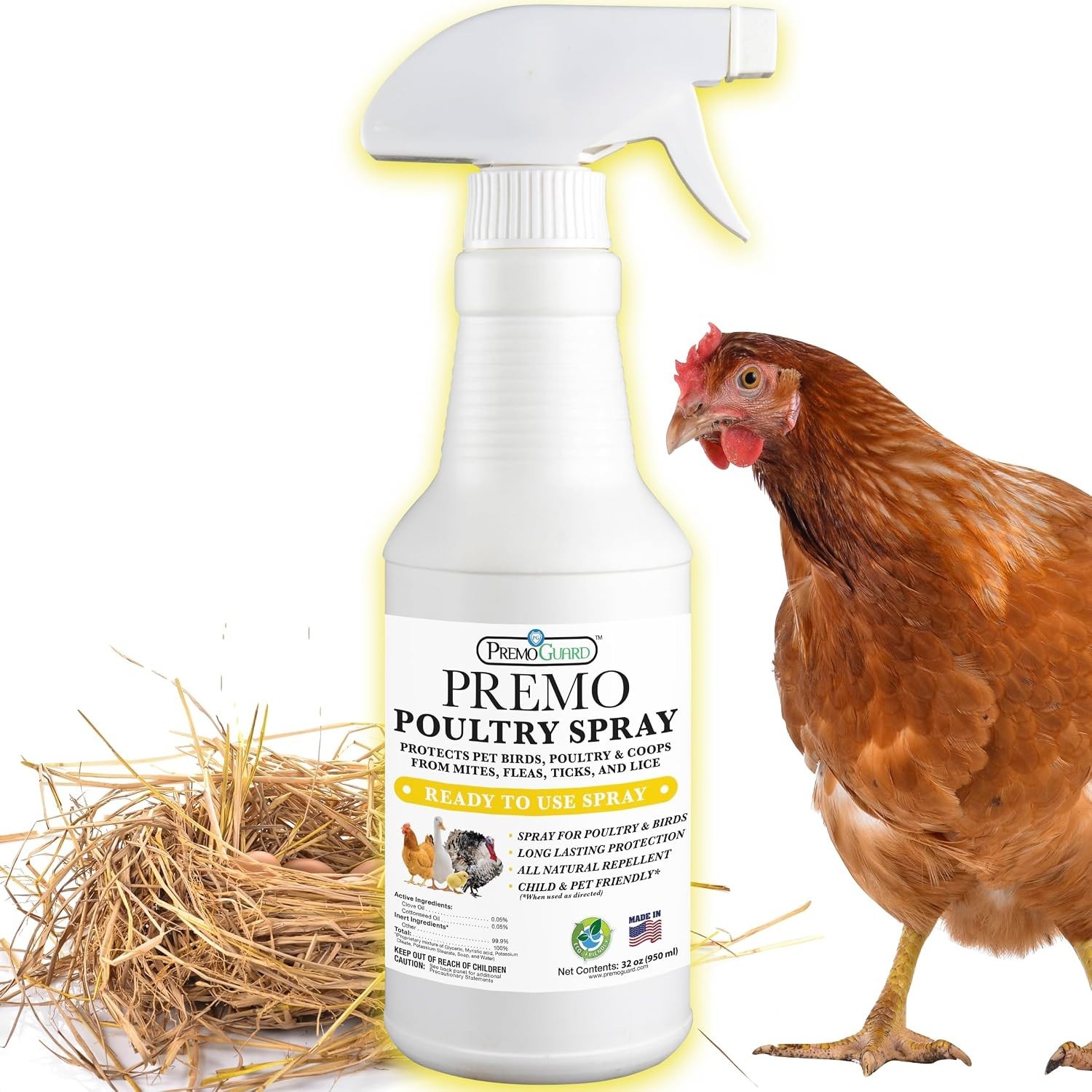 Organic Poultry Pest Control Spray – Safe & Effective