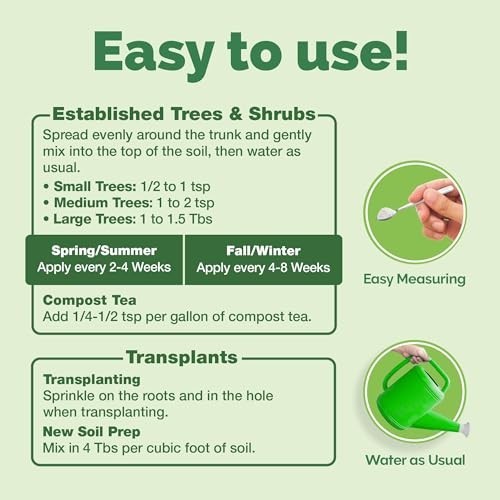NEW Root Stimulator for Trees & Shrubs 6 oz Powder Transplant Aid