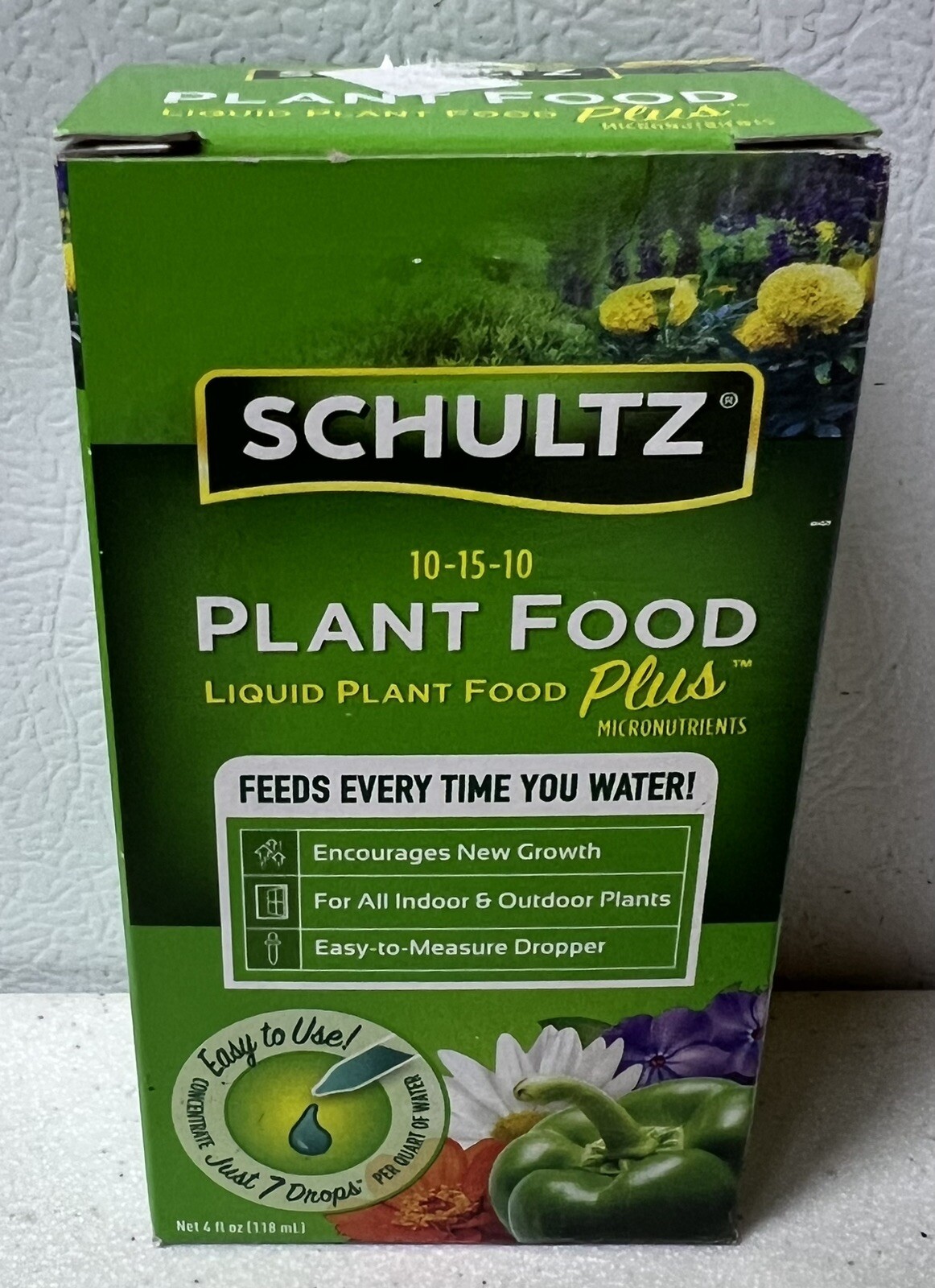 Schultz All Purpose Liquid Plant Food 10-15-10, 4 oz