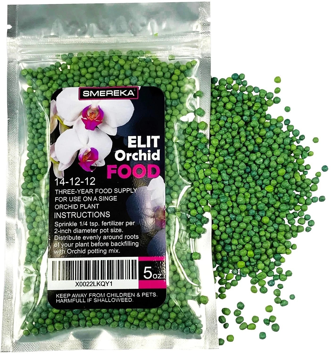 Orchid Plant Food – Bloom Booster – Slow Release Fertilizer (6 Month),5 oz, 5…