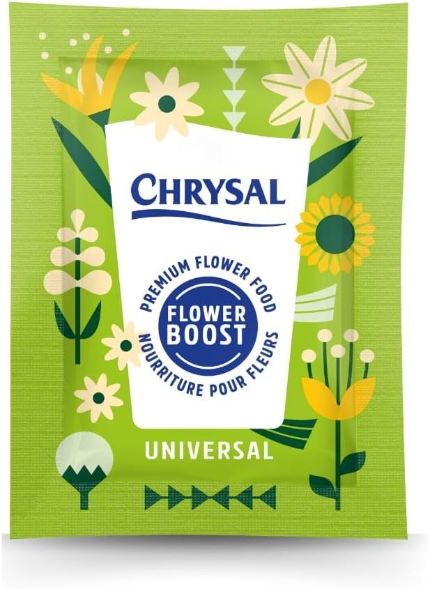 Versatile 100 Pack Flower Food for All Cut Flowers – 5g Each for Optimal Care