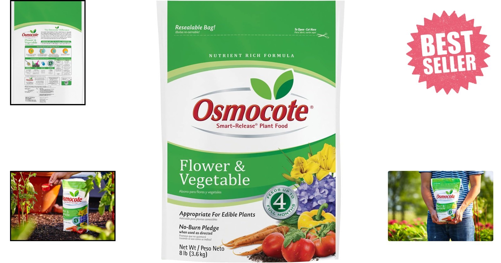 8 lb Smart-Release Fertilizer – Perfect for Thriving Gardens and Floral Displays