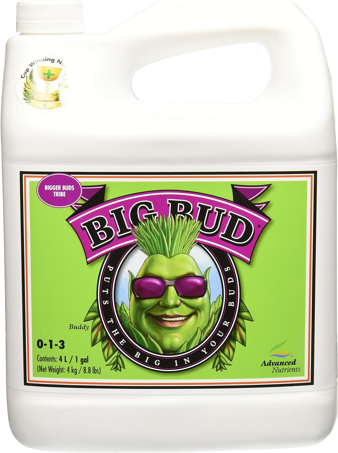 Advanced Nutrients Big Bud Liquid Fertilizer, Larger Heavier, More Dense Flowers