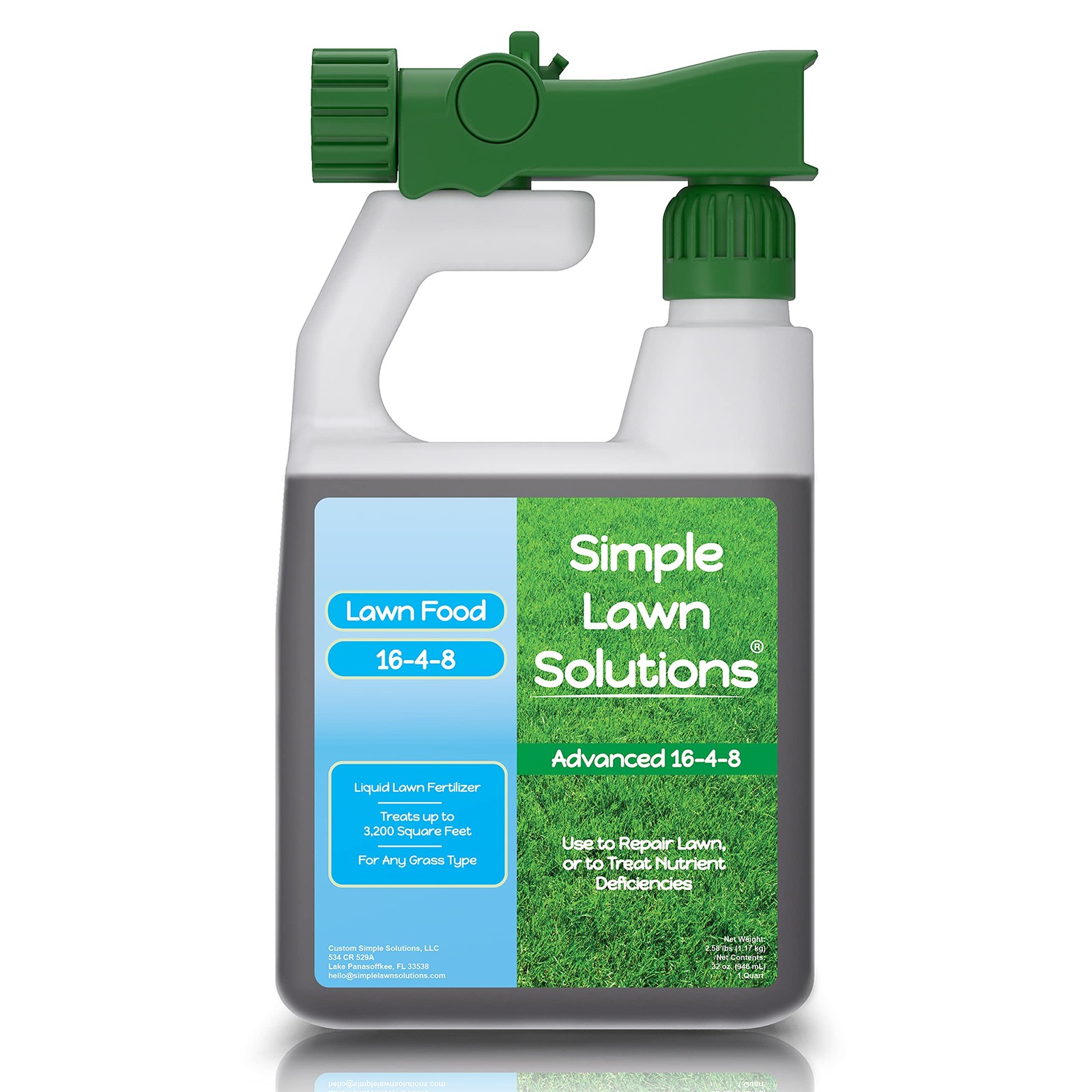 Advanced 16-4-8 Balanced NPK – Lawn Food Quality Liquid Fertilizer – Spring &…