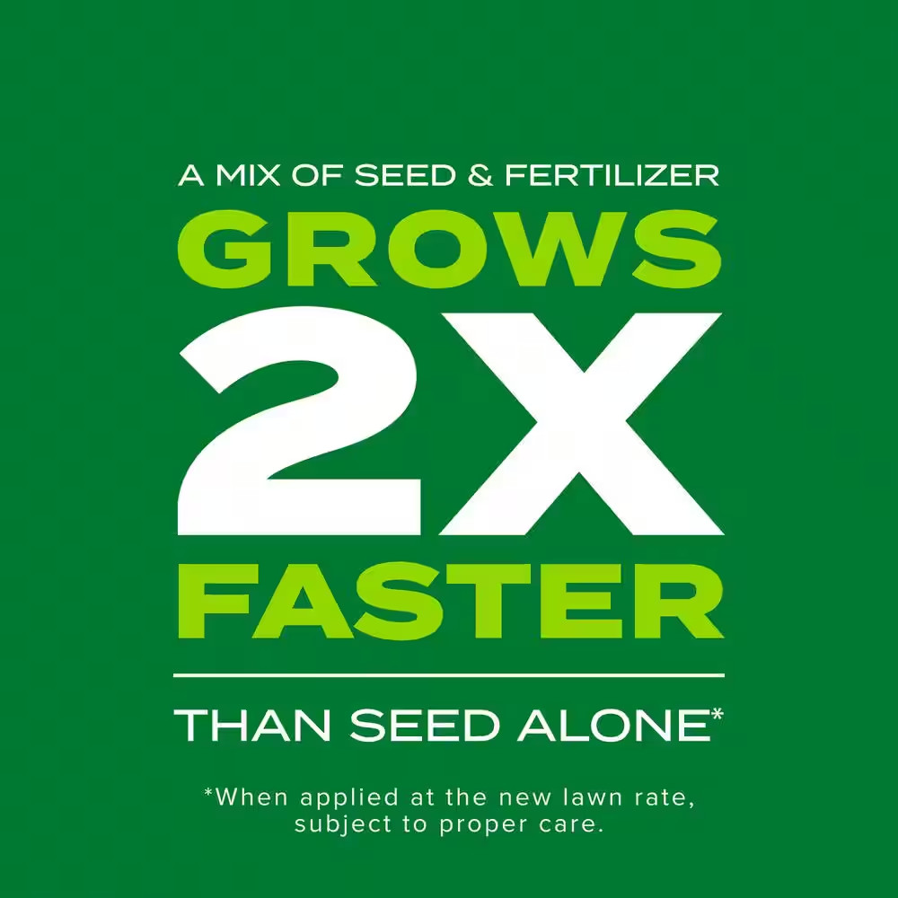 Turf Builder 5.6 Lbs. Rapid Grass Tall Fescue Mix Combination Seed and Fertilize