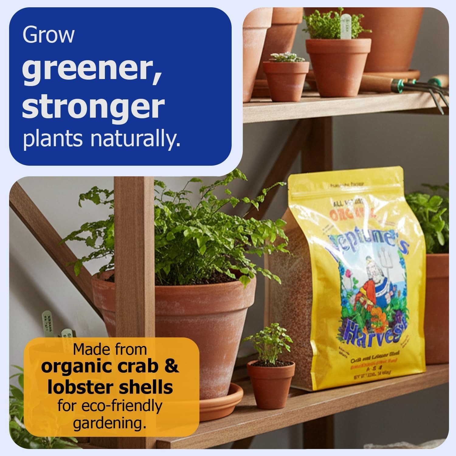 Neptune’s Harvest 5-3-0 Plant Food – 12lb Resealable