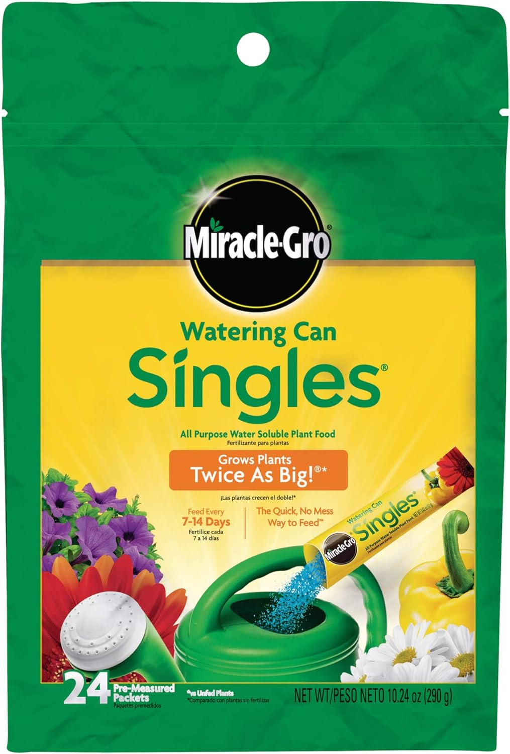 Miracle-Gro Watering Can Singles All Purpose Water Soluble Plant Food – Fertiliz
