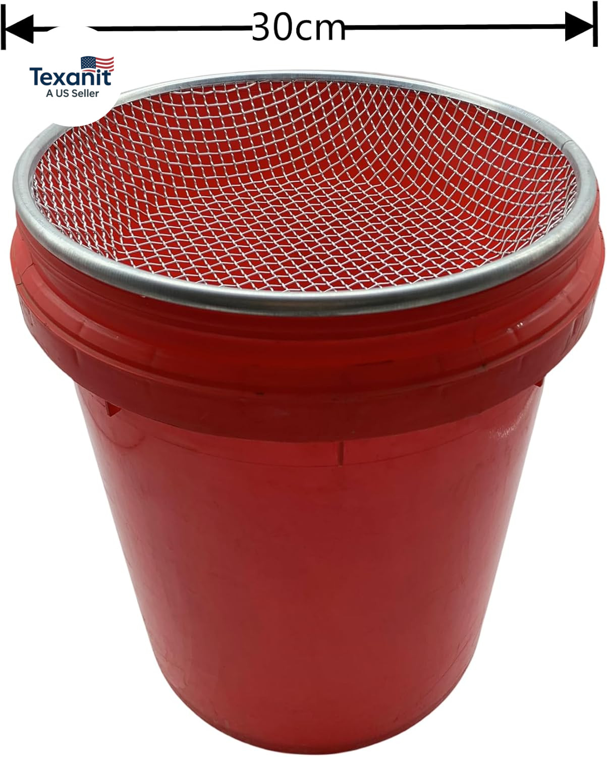 3 PCS Soil Sieve for Garen -12 Inches Soil Sifter for Rocks Compost Suitable for