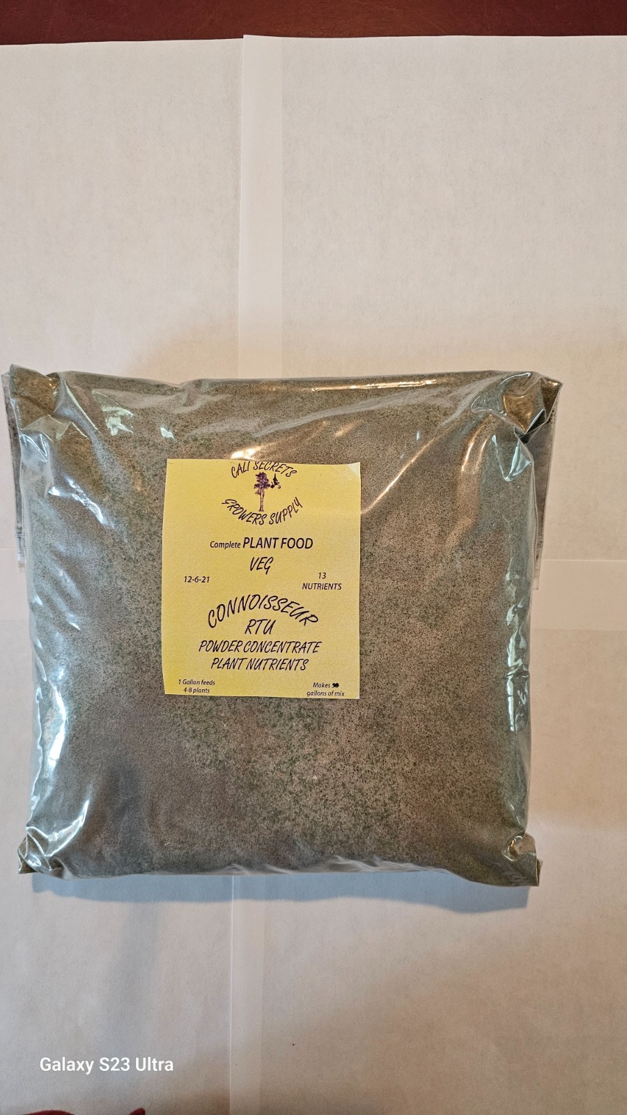 CONNOISSEUR PGS GRO,FLO & NATURAL PLANT FOOD,SUPER SOIL & SUPPLEMENTS,SOILOPONIC