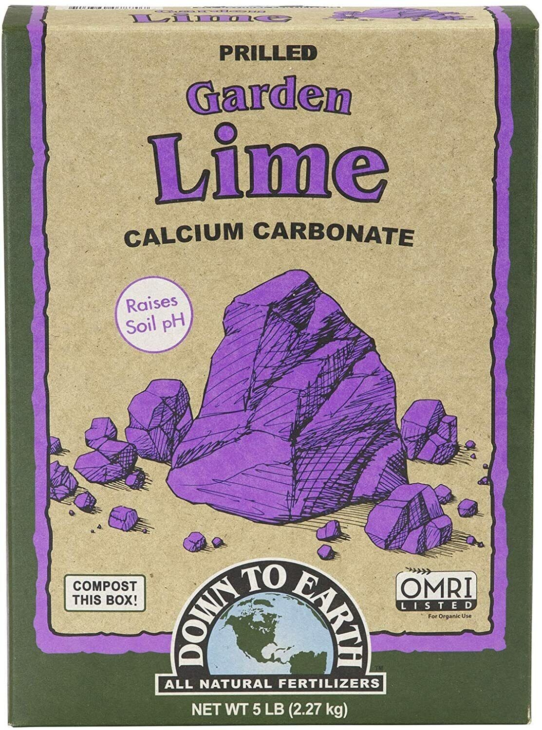 Down to Earth Garden Lime / 5 LB