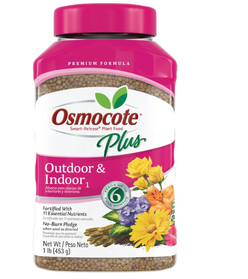 2 Pack Osmocote Smart-Release Plant Food Plus Outdoor & Indoor, 1 lb