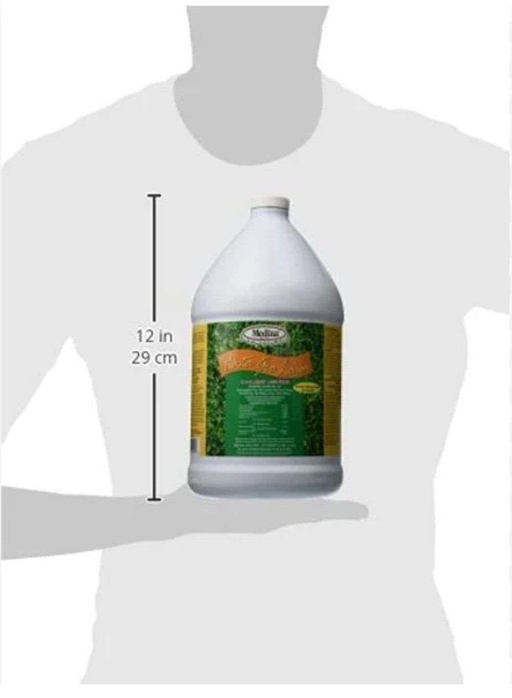 1 gal Liquid Lawn Food Fertilizer 12-4-8 Nutrient Formula For Grass Turf Growth