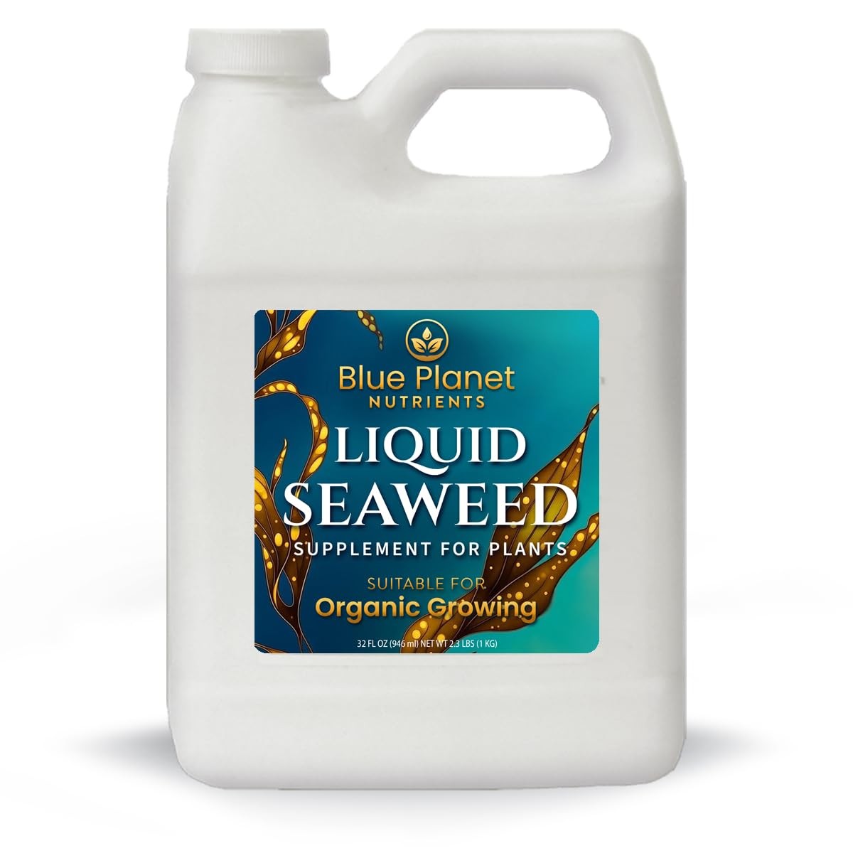 Liquid Kelp Seaweed Fertilizer Concentrate – Blue Planet Nutrients Quart
