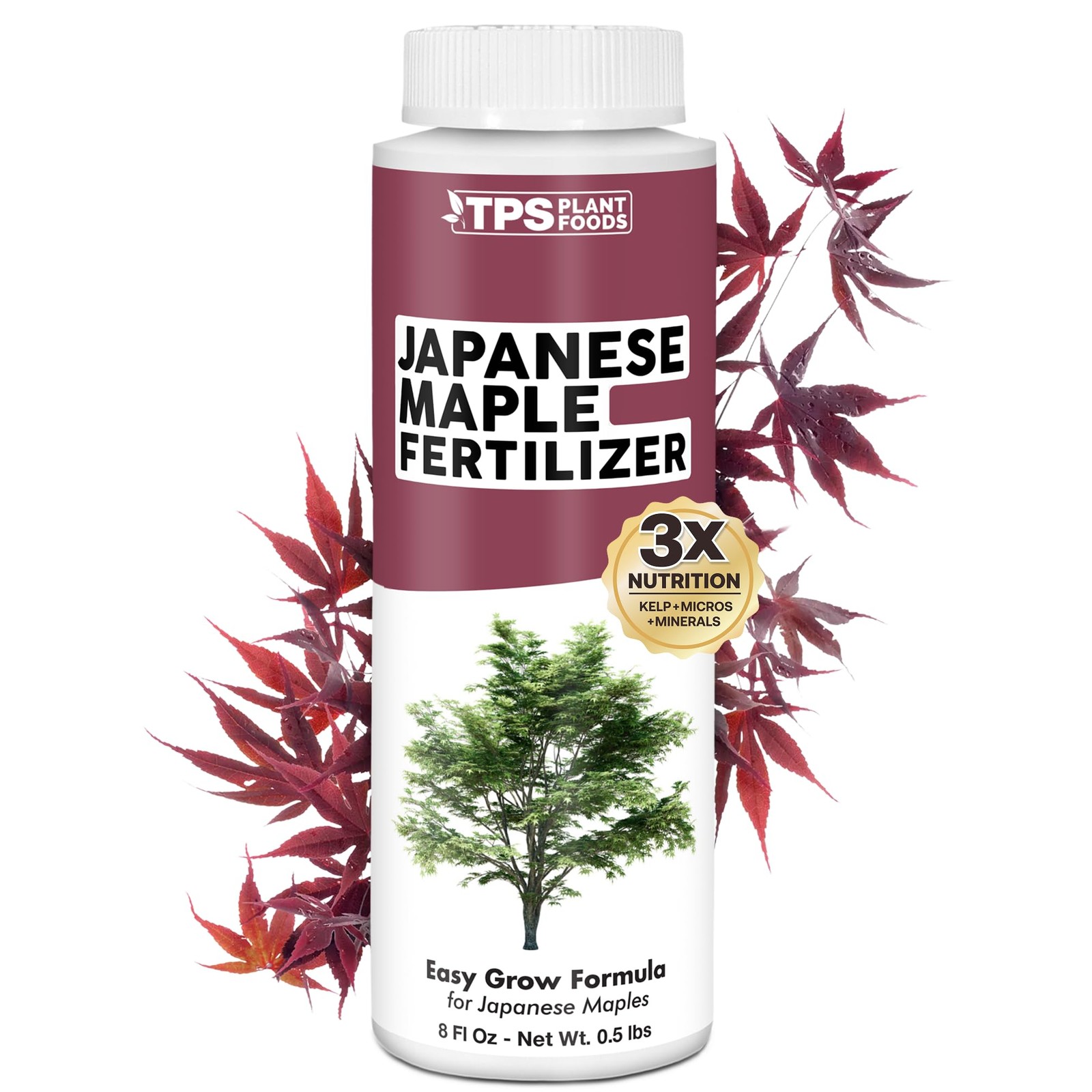 Japanese Maple Fertilizer – Liquid Plant Food for Vibrant 8 oz (1/2 Pint)
