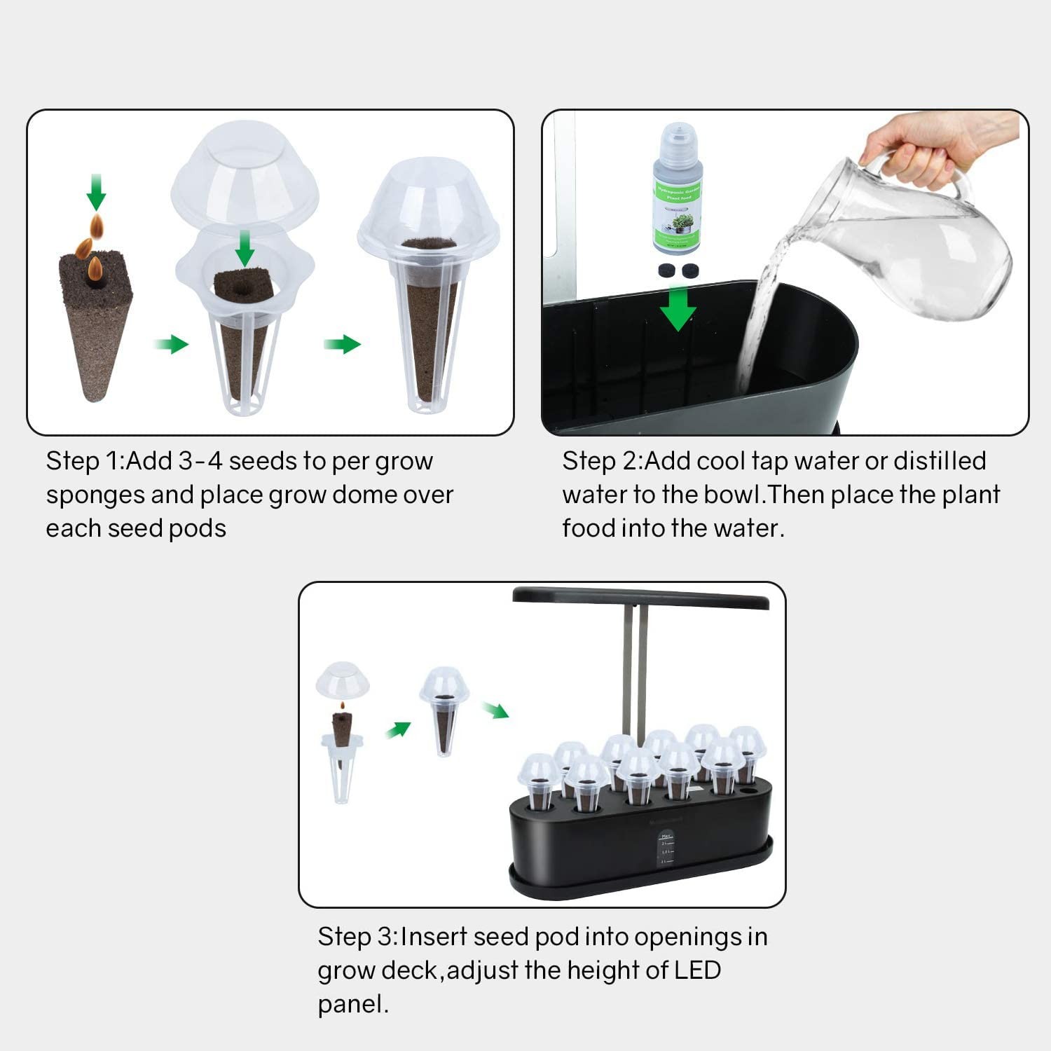 Hydroponics Growing System Accessories A+b Plant Food Suitable For Most Hydropon