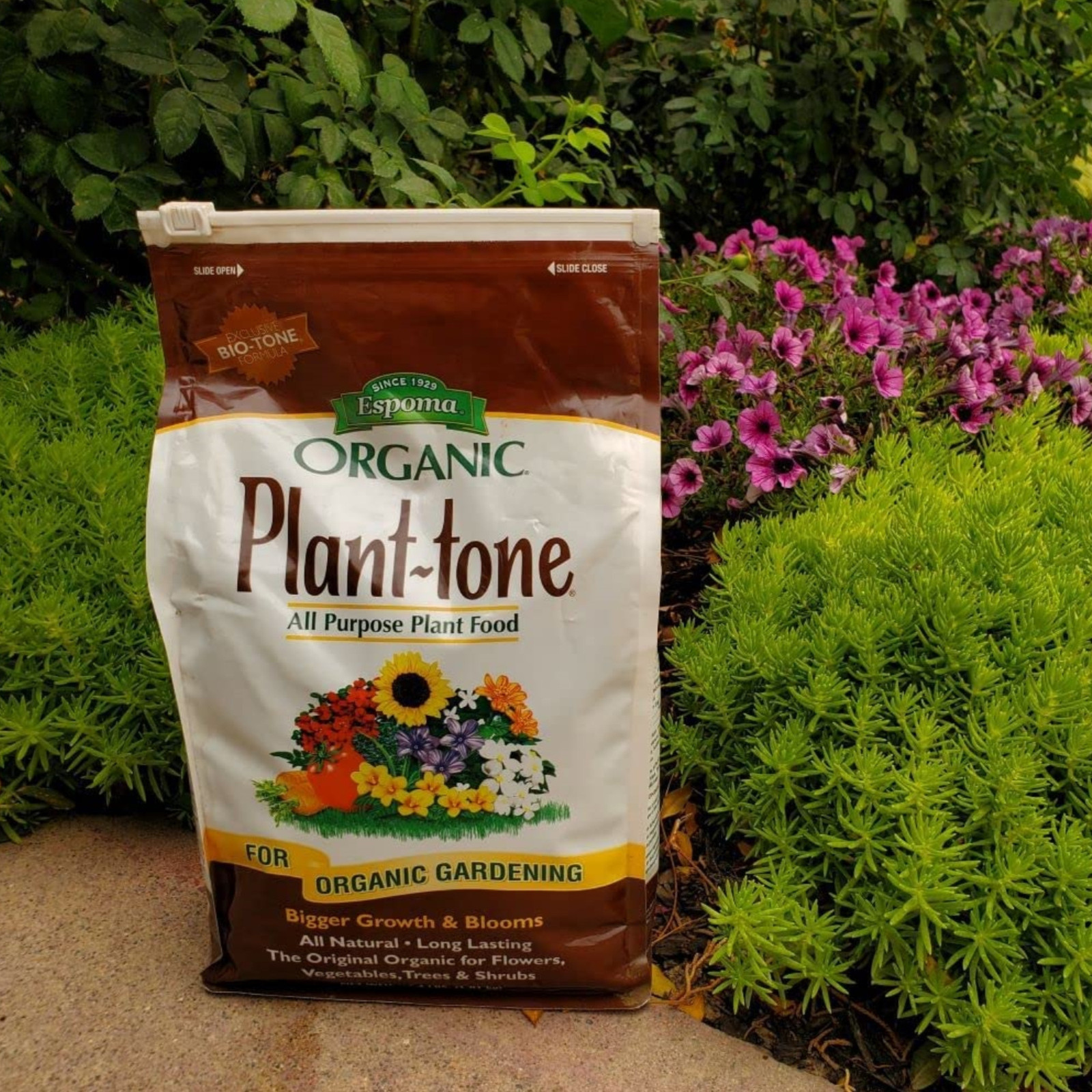 Espoma Organic Plant-tone All Natural, All-Purpose Fertilizer, 18 lb Bag, 2 Pack