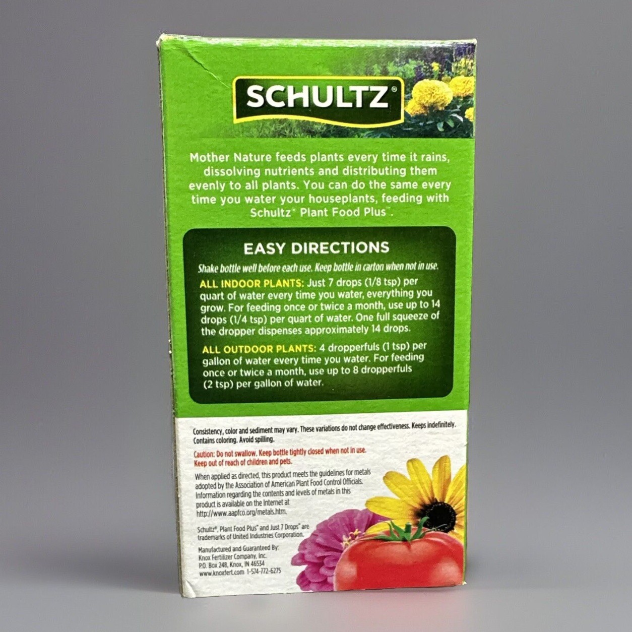 Schultz 10-15-10 Liquid Plant Food 4 fl oz **LOT OF 2**