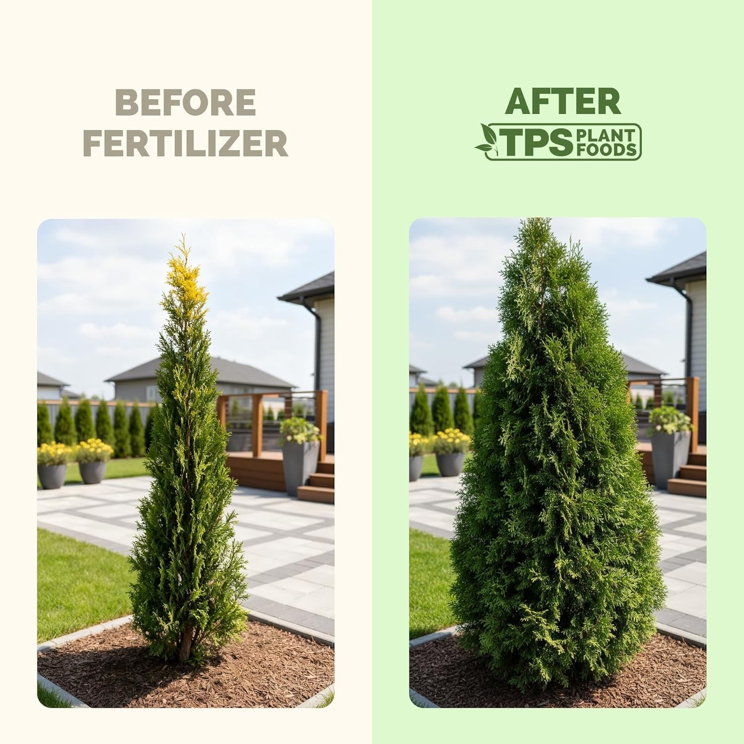 Evergreen Tree Fertilizer – Liquid Plant Food Rich Green Needles Stronger Roots