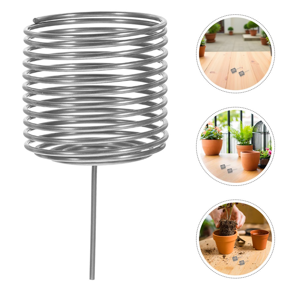 20pcs Stainless Steel Fertilizer Basket: Plant Nutrition Container For Orchid
