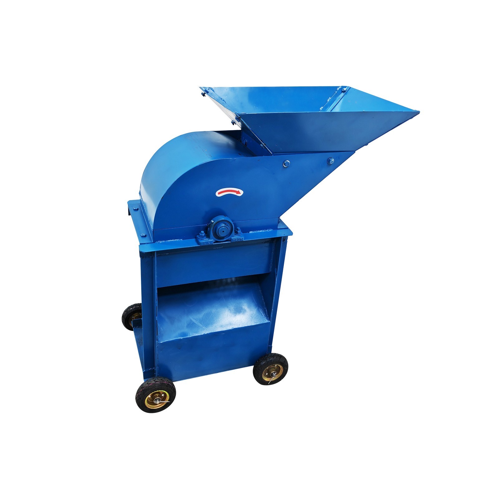 Enlarge Feed Port Soil Crusher Organic Fertilizer Pulverizer Crusher 220V 3KW