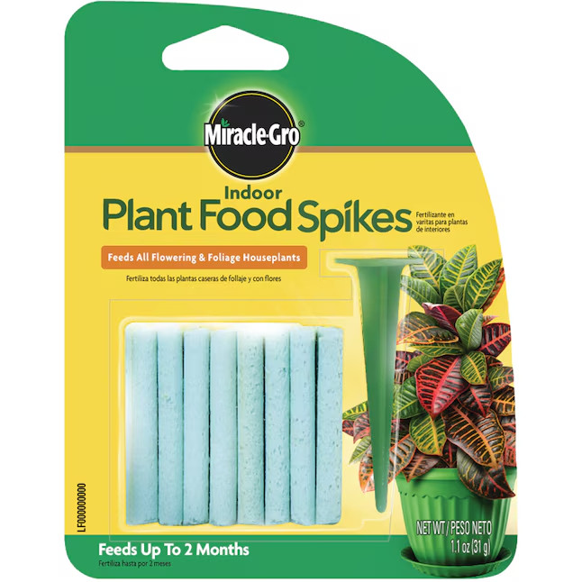 Miracle-Gro 1.1-oz 6-12-6 Spikes Indoor Plant Food