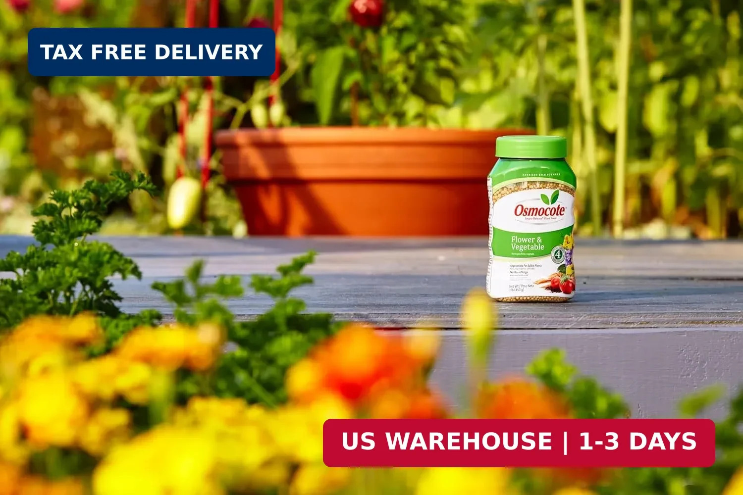 Osmocote Smart-Release Plant Food Flower & Vegetable – Continuous Release Plant