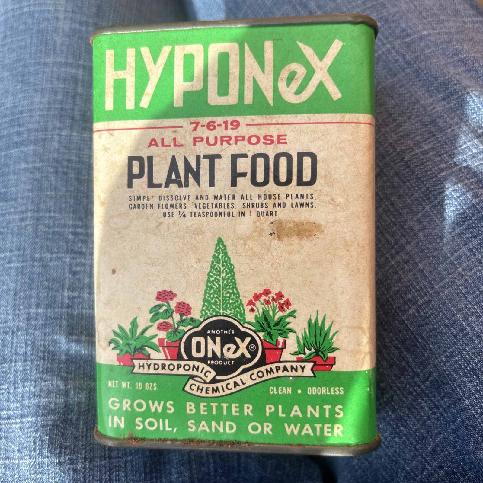 Hyponex All Purpose Plant Food Tin
