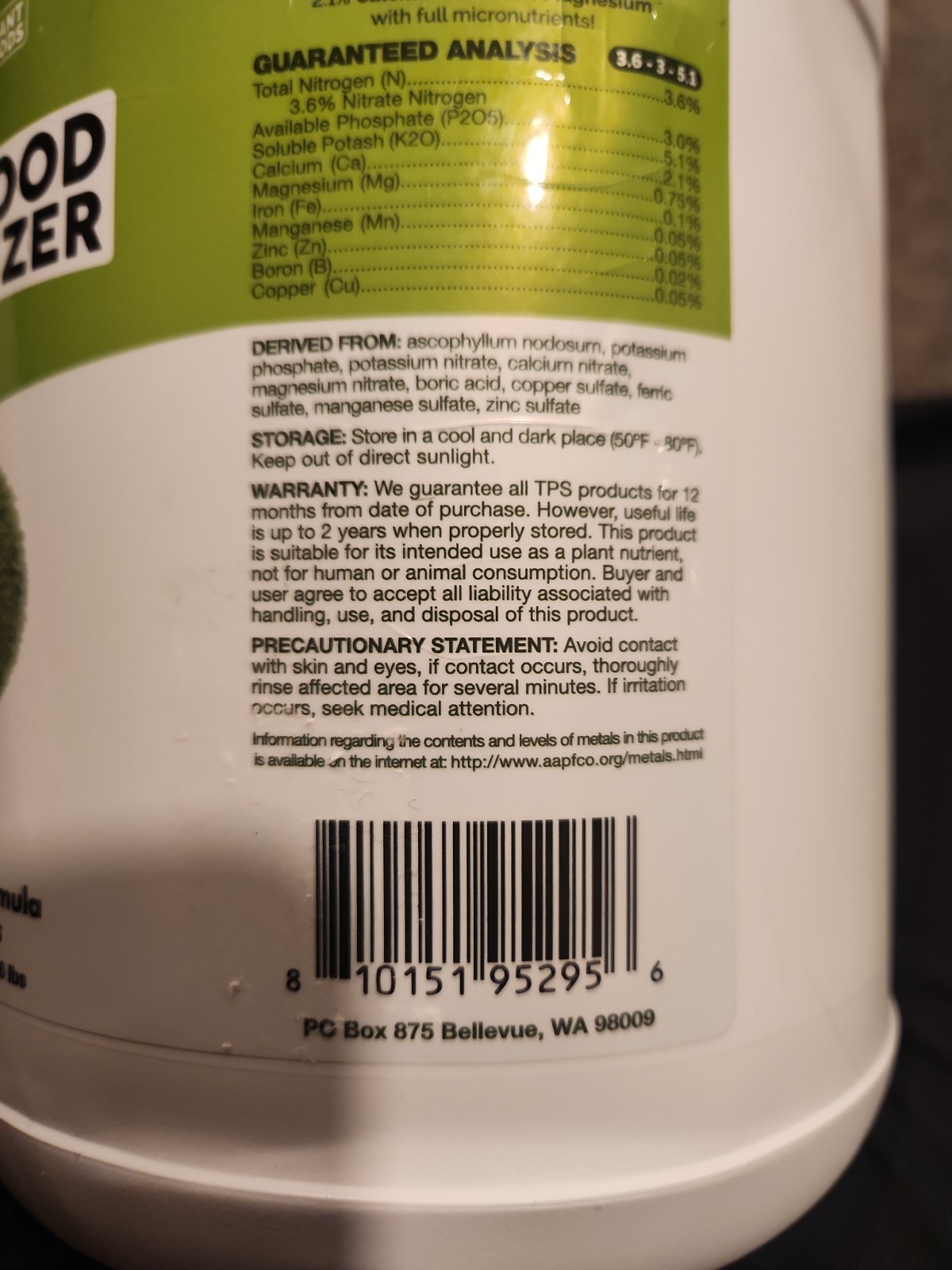 Liquid Boxwood Fertilizer Plant Food – 1 Gallon Easy Grow Formula