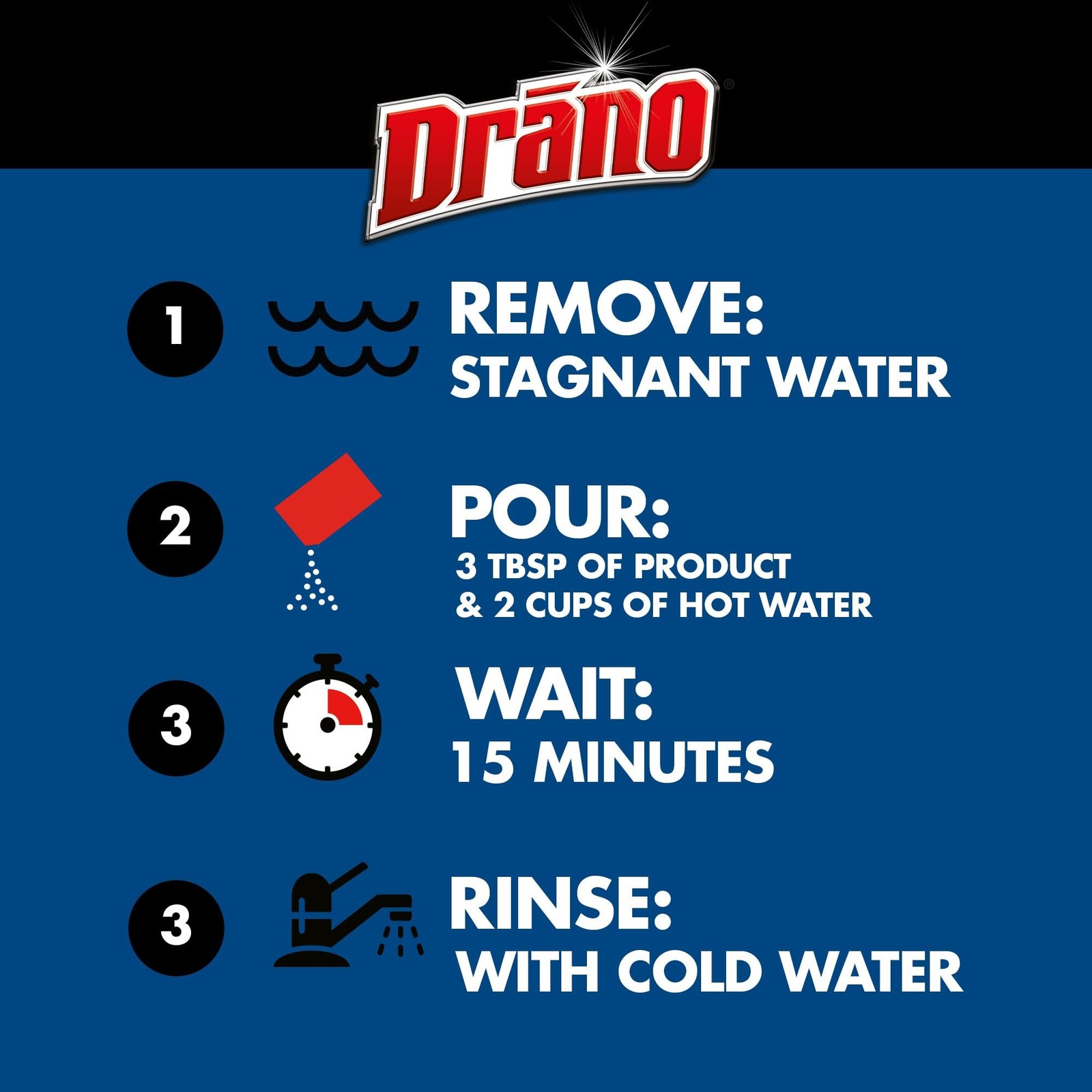 Drano Kitchen Granules Clog Remover, 8.8 oz (Pack of 3) 8.8 Oz (Pack of 3)