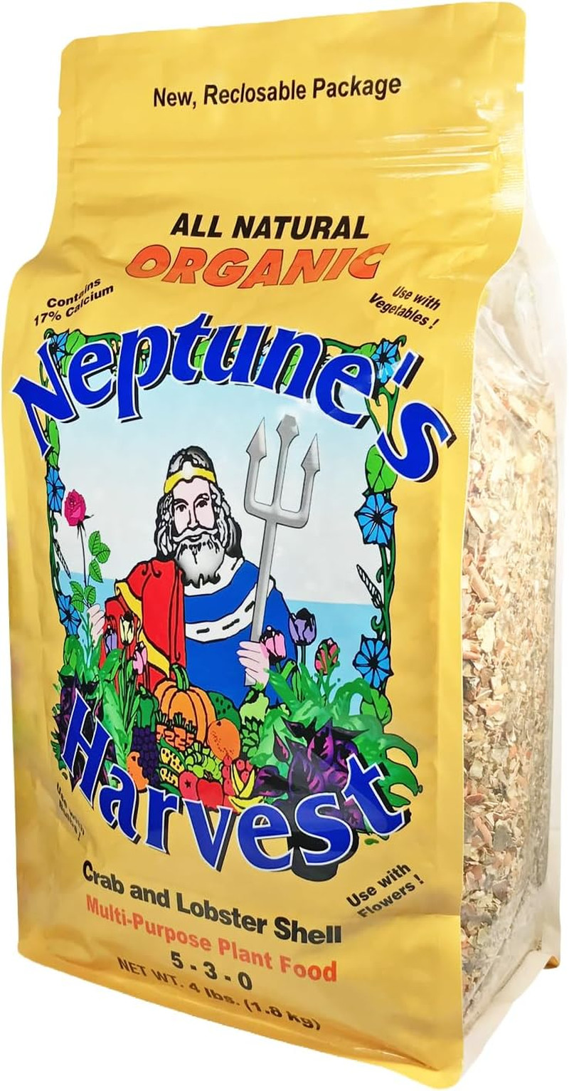 Neptune’S Harvest Organic Crab & Lobster Shell Multi-Purpose Plant Food (5-3-0)