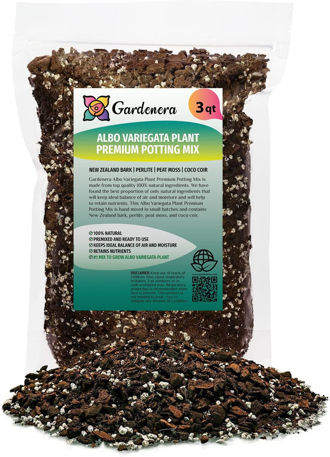Albo Variegata Soil Blend – Hand-Crafted with The Finest Ingredient… Fast Ship
